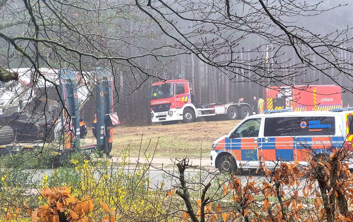 Bom uit WOII gevonden in Kattenbos