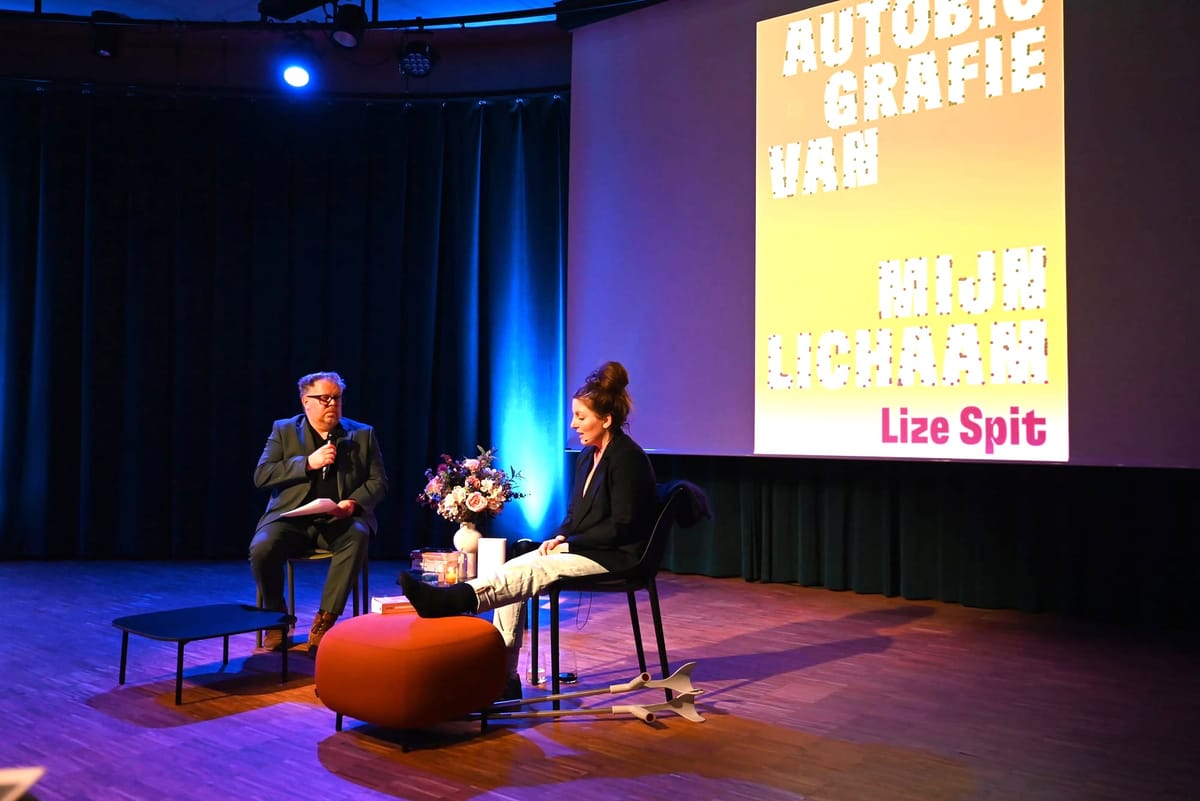 Auteur Lize Spit te gast in De Adelberg