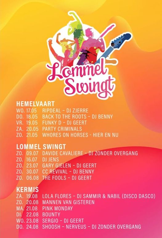 Lommel bruist, Leeft én swingt deze zomer