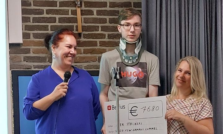 Leerlingen WICO halen geld bij elkaar voor Niek
