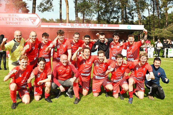 Kattenbos Sport promoveert dus naar 2de provinciale!