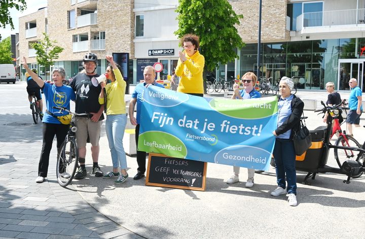De nationale fietsapplausdag
