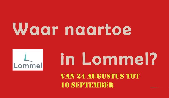 Waar naartoe van 24 augustus tot 10 september