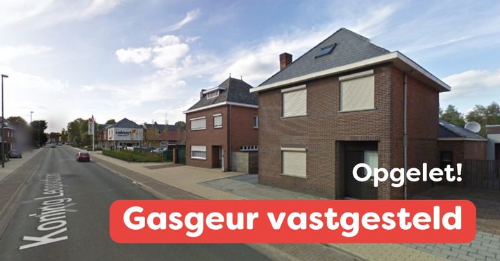 UPDATE 23.15 uur: Sterke gasgeur vastgesteld in de Koning Leopoldlaan