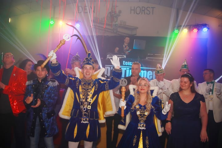 Glenn en Alissia de eerste, nieuwe prinsenpaar carnaval