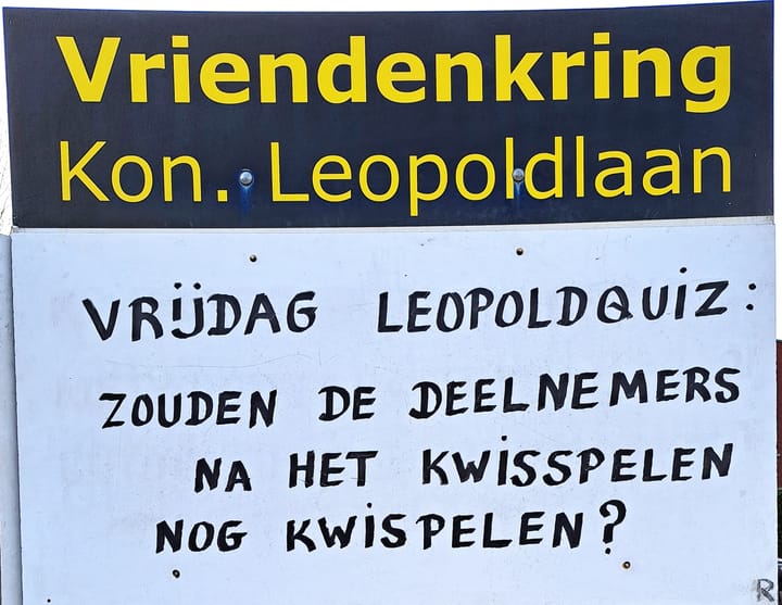 Maar één letter verschil en toch...