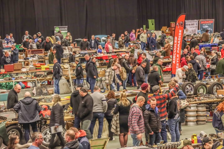 Veel volk voor VW treffen in de Soeverein