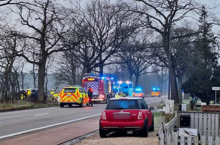 Zwaar ongeluk op Kerkhovensesteenweg