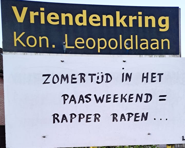 Volgend weekend weer klok verzetten