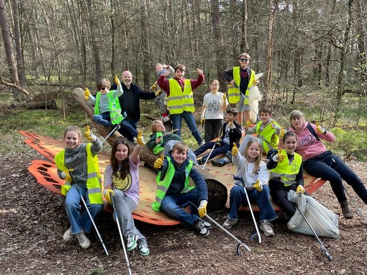 Ook kindergemeenteraad ruimt op