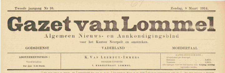 'De Gazet van Lommel'