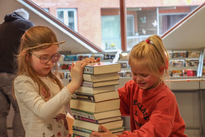 Heus boekenfeest in de BIB