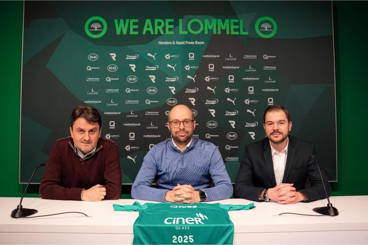 Lommel SK heeft nieuwe hoofdsponsor: Ciner Glass