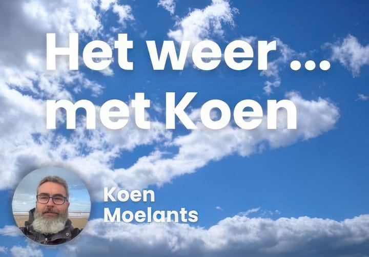 In de loop van de week zonniger