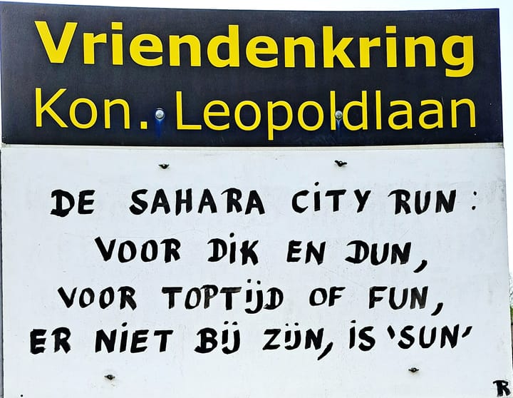 Sahara City Run ook in Leopoldlaan populair