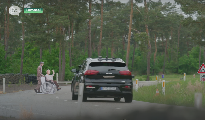 Proefproject telebediende wagens op Ford-testbaan