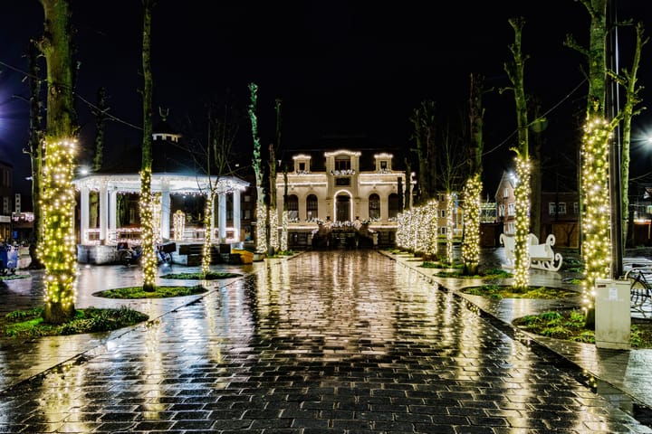Kerstsfeer in het centrum