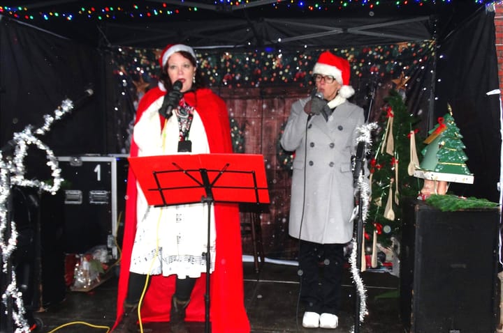 Ook in de Kolonie was er kerstmarkt