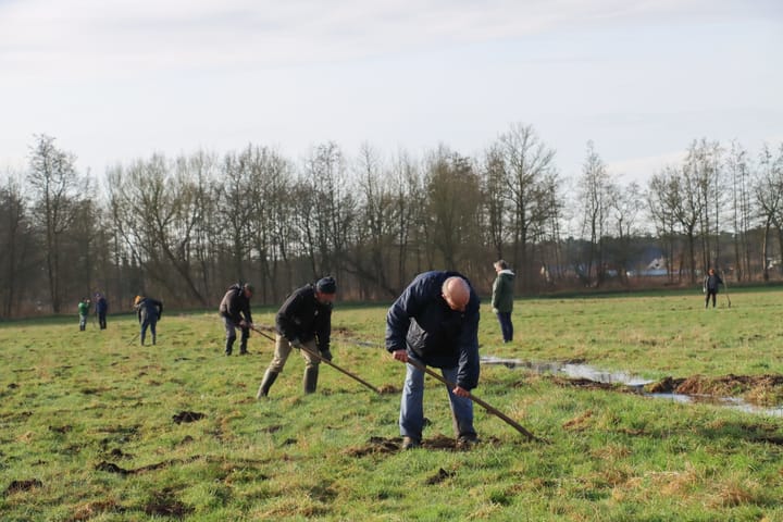 Na het zoeven werd er vandaag 'gewitterd'