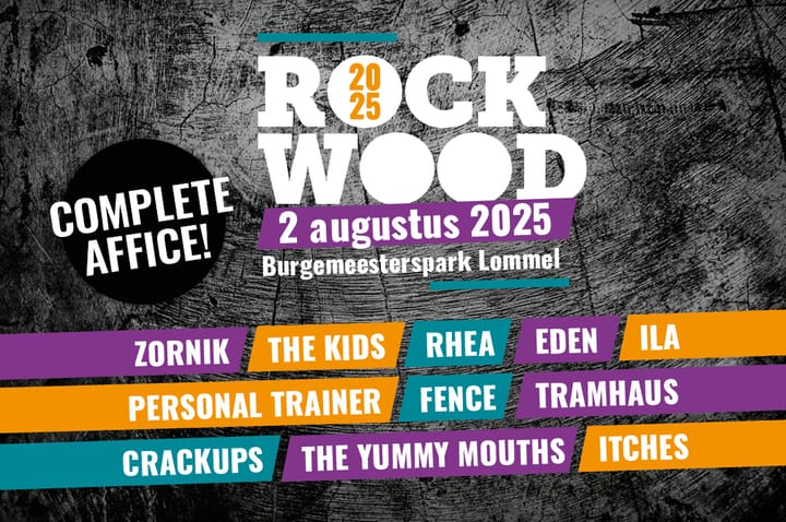 Line-up 'Rockwood' compleet