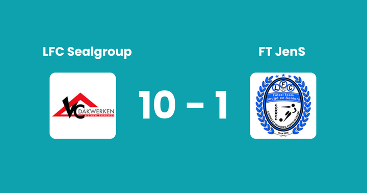 LFC Sealgroup wint Futsal stadsderby met 10-1