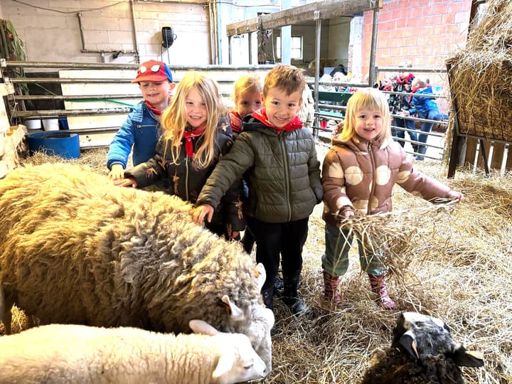 Ook tweede week op de boerderij een succes...