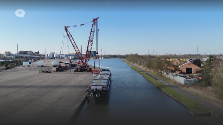 Reportage bij TVL over ontsluiting Kristalpark via water en spoor