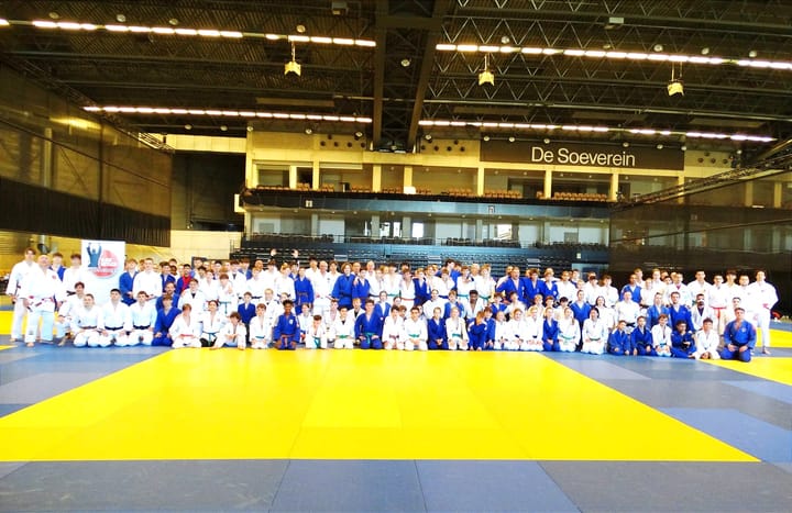 Judoteam Agglorex verwelkomde judotalenten voor driedaagse stage