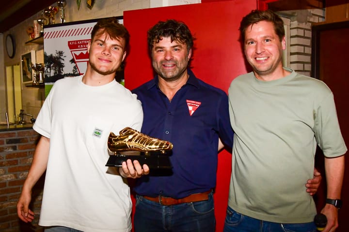 Zeno Dirckx wint 'Gouden Schoen' bij Kattenbos Sport