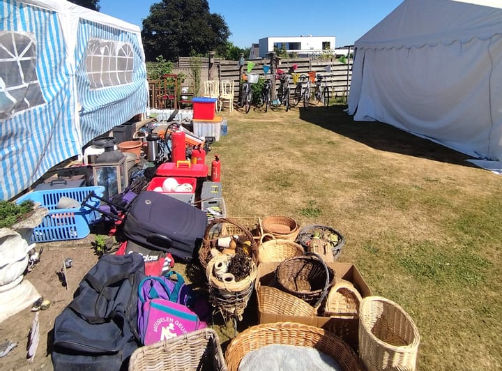 Braspappies organiseren 24ste editie 'Garageverkoop'
