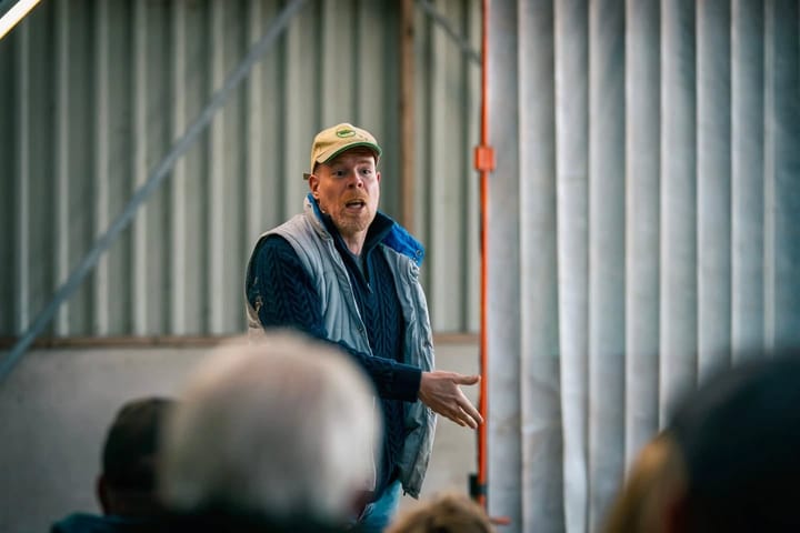 Magistrale vertolking van Bruno Vanden Broecke op veebedrijf