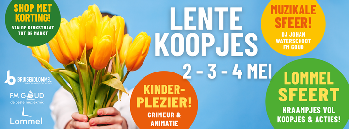 Lentekoopjes dit weekend