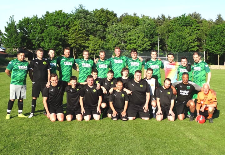 Voetbal bij KWB Werkplaatsen