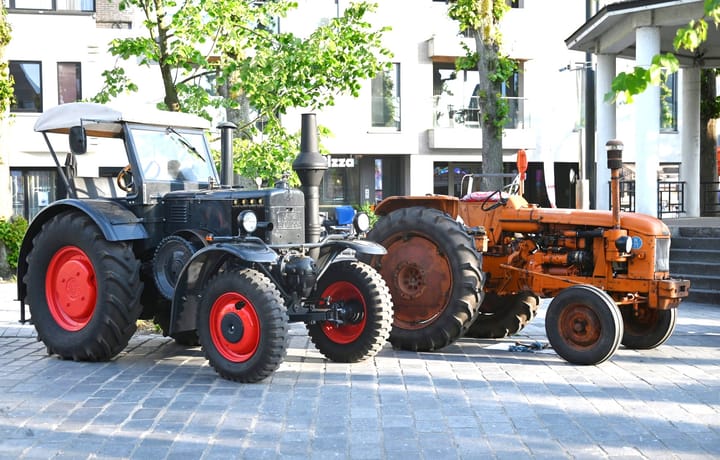 Ook gisteren weer geslaagd 'Oldtimertreffen'