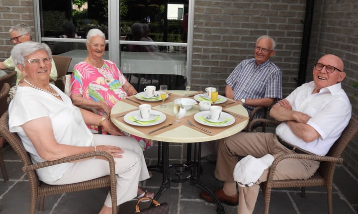 'Gouden ontbijt' in een stralende zon