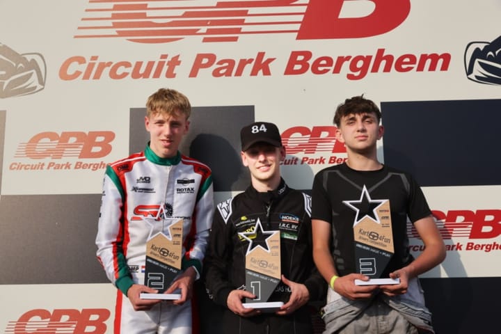 Elias Hoeks wint in Kart4Fun Championship