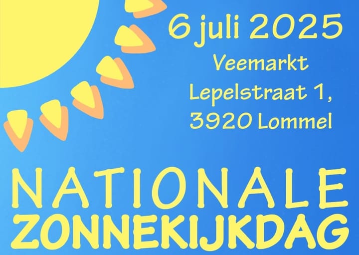 Zonnekijkdag en muzikale namiddag afgelast