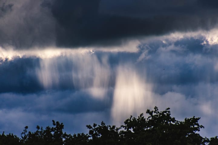 Knappe wolkenbeelden