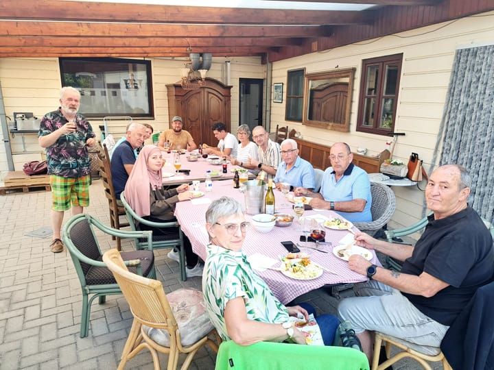 BBQ voor de vrijwilligers van 'De Lommelse Gazet'