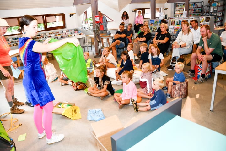Vertelparadijs in de bib
