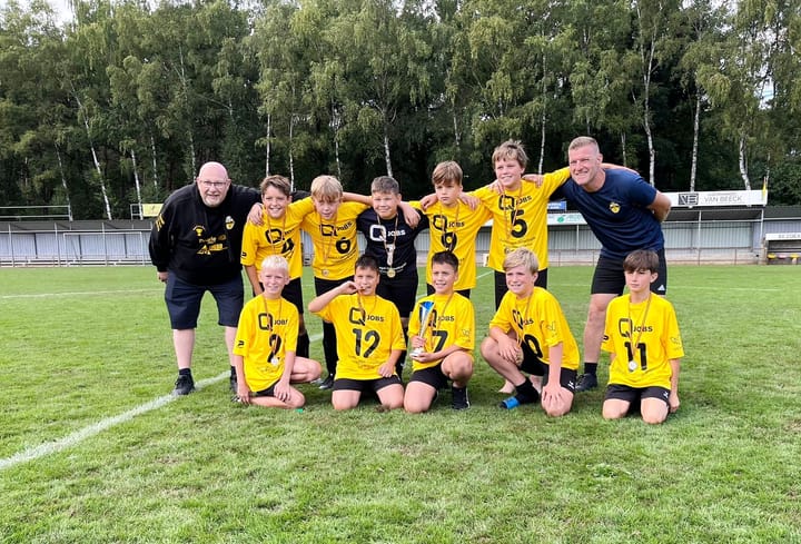 U12 Lutlommel winnen toernooi Leopoldsburg