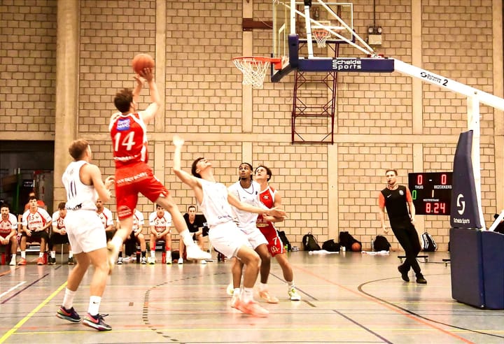 Basket Lommel wint thuis van Spirou B met 69-63