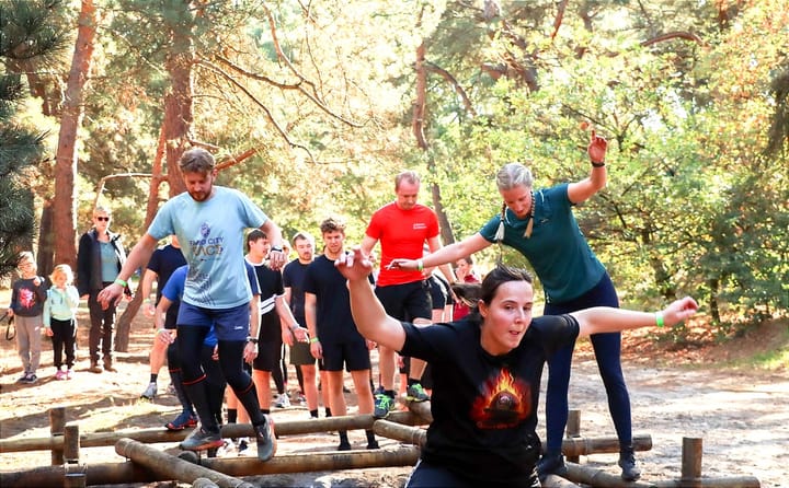 Spectaculaire 'Desert Fire Run'