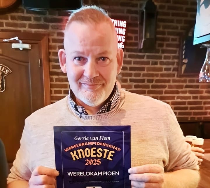 Bart Bosmans wereldkampioen 'Knoesten'