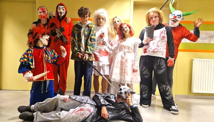 Eerste Halloweentocht een feit