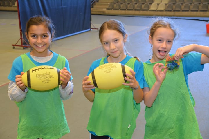 Grote en kleine ballen, ovale ballen,... alles met de bal