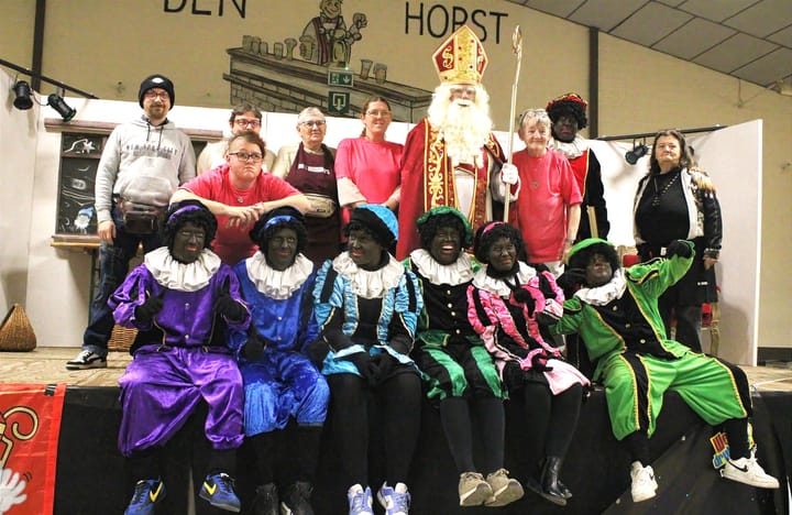 De Sint ook op Den Horst aangekomen