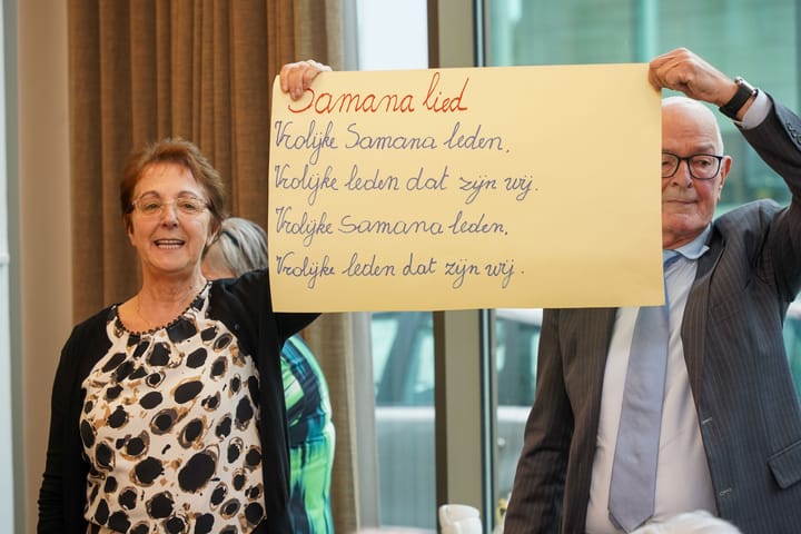 Erg leuke variété-namiddag voor Samana centrum