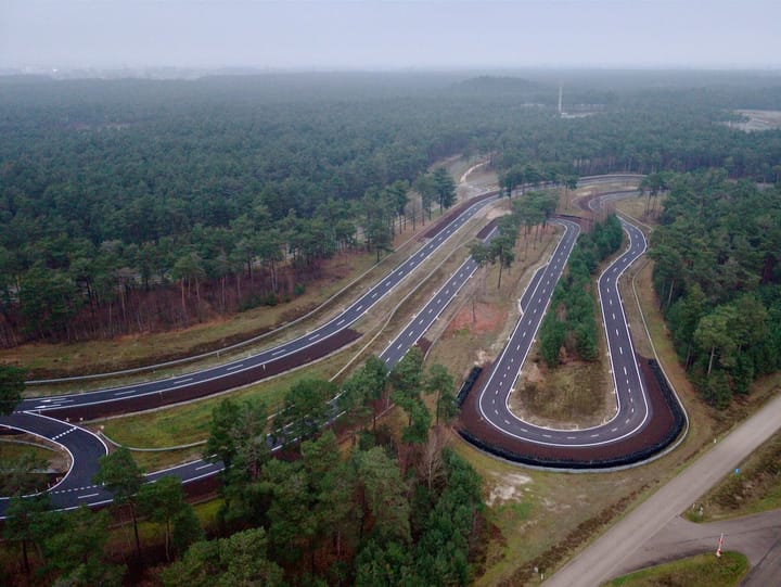 Lommel Proving Ground neemt vernieuwde testbaan Track 7 opnieuw in gebruik
