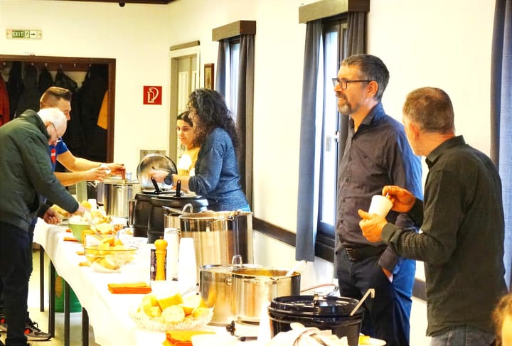 Internationale soependag bij RAAK Balendijk